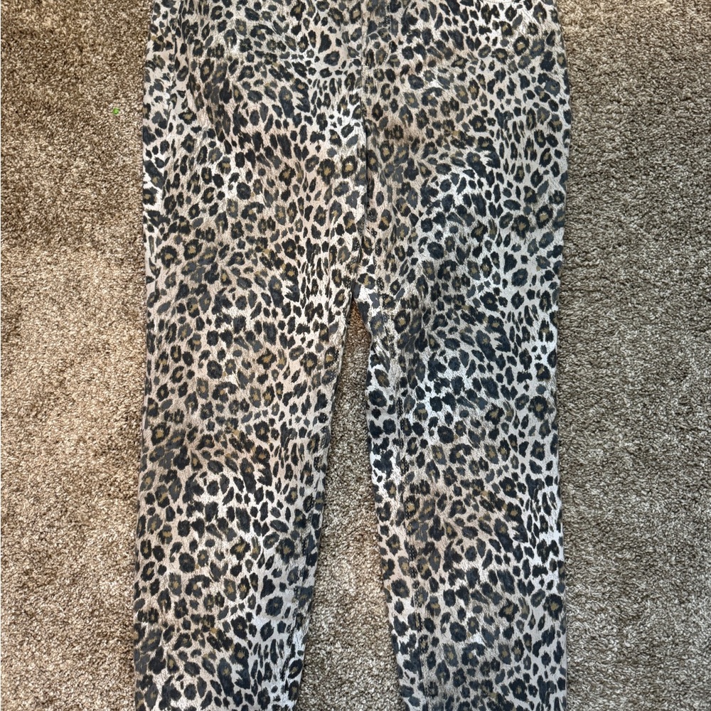 Soundstyle Leopard Print stretchy pants